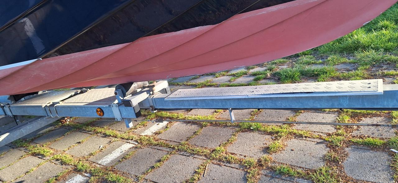 Corsiva 490 classic met motor en trailer