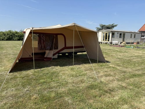 Vintage vouwwagen CombiCamp Easy