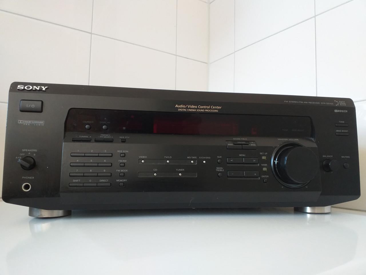 Sony STR-DE-435 FM-AM receiver versterker