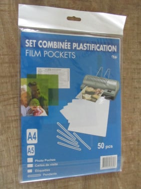 Film pockets A4