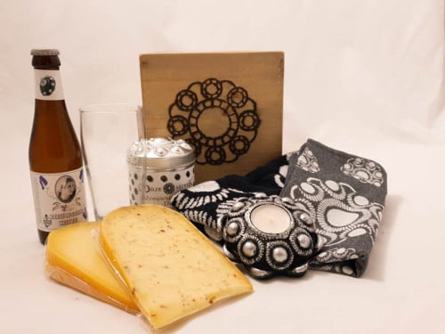 Kerstpakket idee... Zeeuwse knop waxinehouder