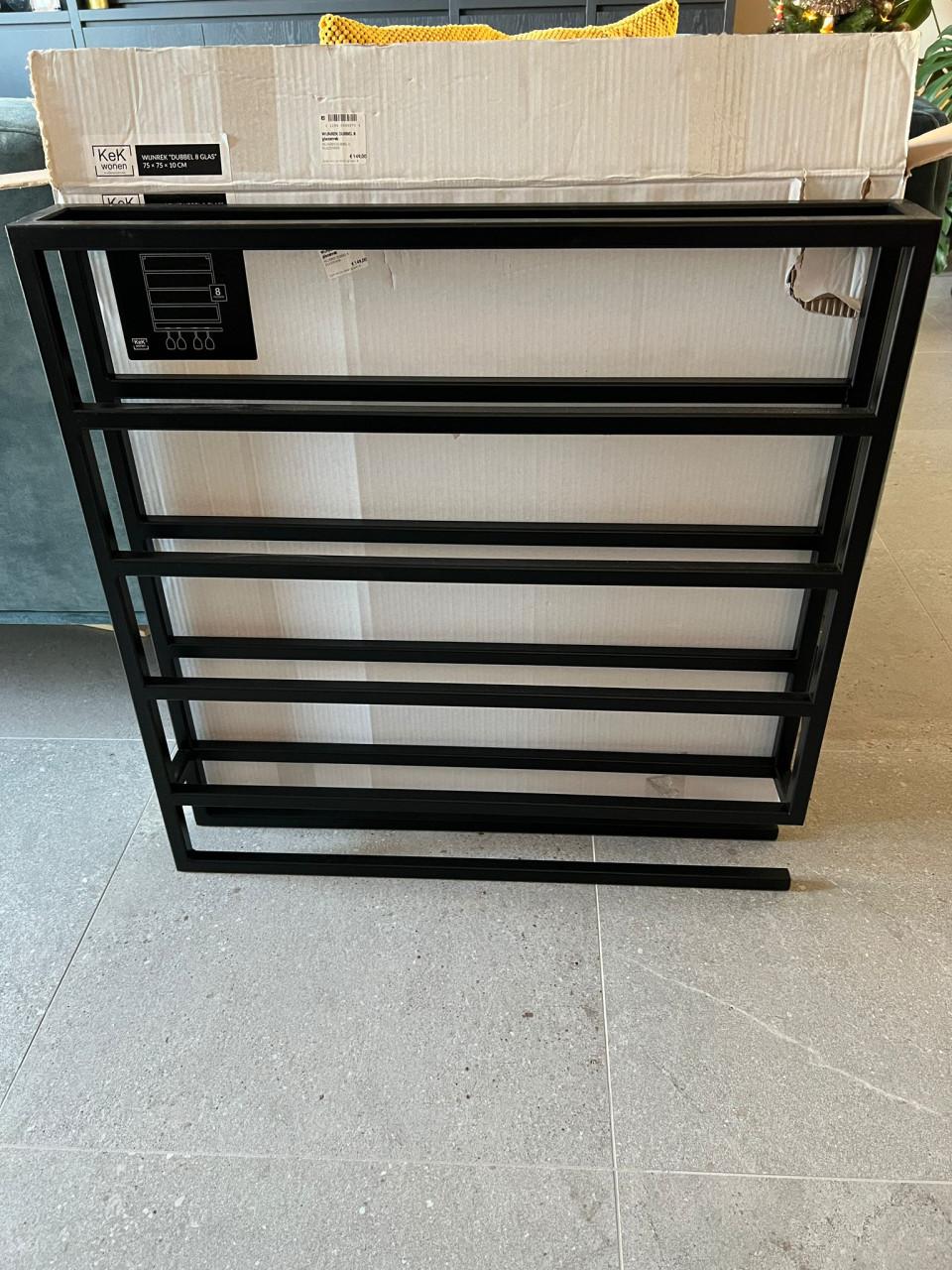 Wijnrek van KeK Wonen