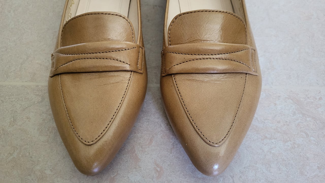 Gabor loafer / ballerina leder, mt 5 1/2 - NIEUW IN DOOS