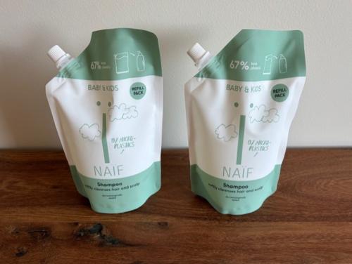 Naïf Shampoo | Refill Pack | 2x 500ml