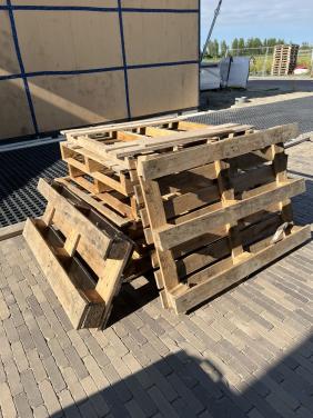 Gratis hele stapel pallets op te halen
