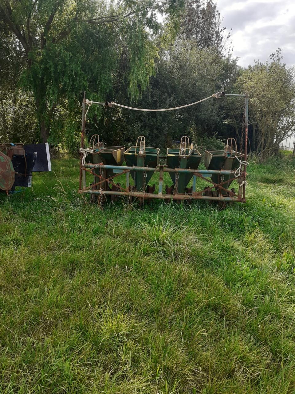 4rijige aardappelplanter