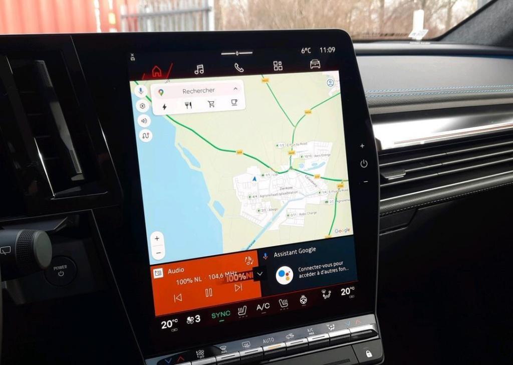 Renault Scenic e-tech ev87 long range esprit alpine - zwarte vloerbekleding