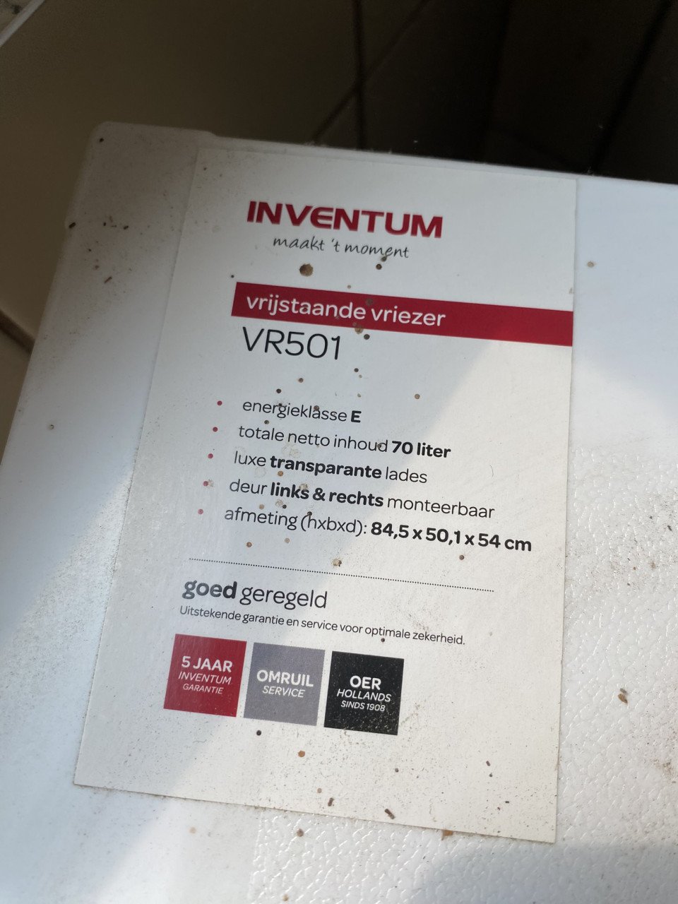 Vriezer te koop