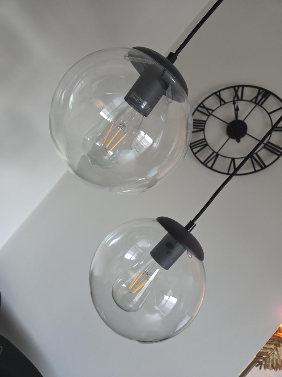 Hanglamp 3 glazenbollen