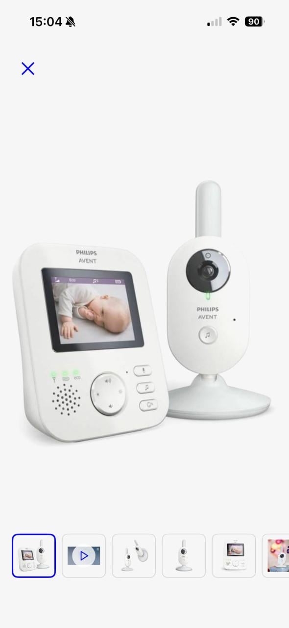 Babyfoon met camera NIEUW EN ONGEBRUIKT