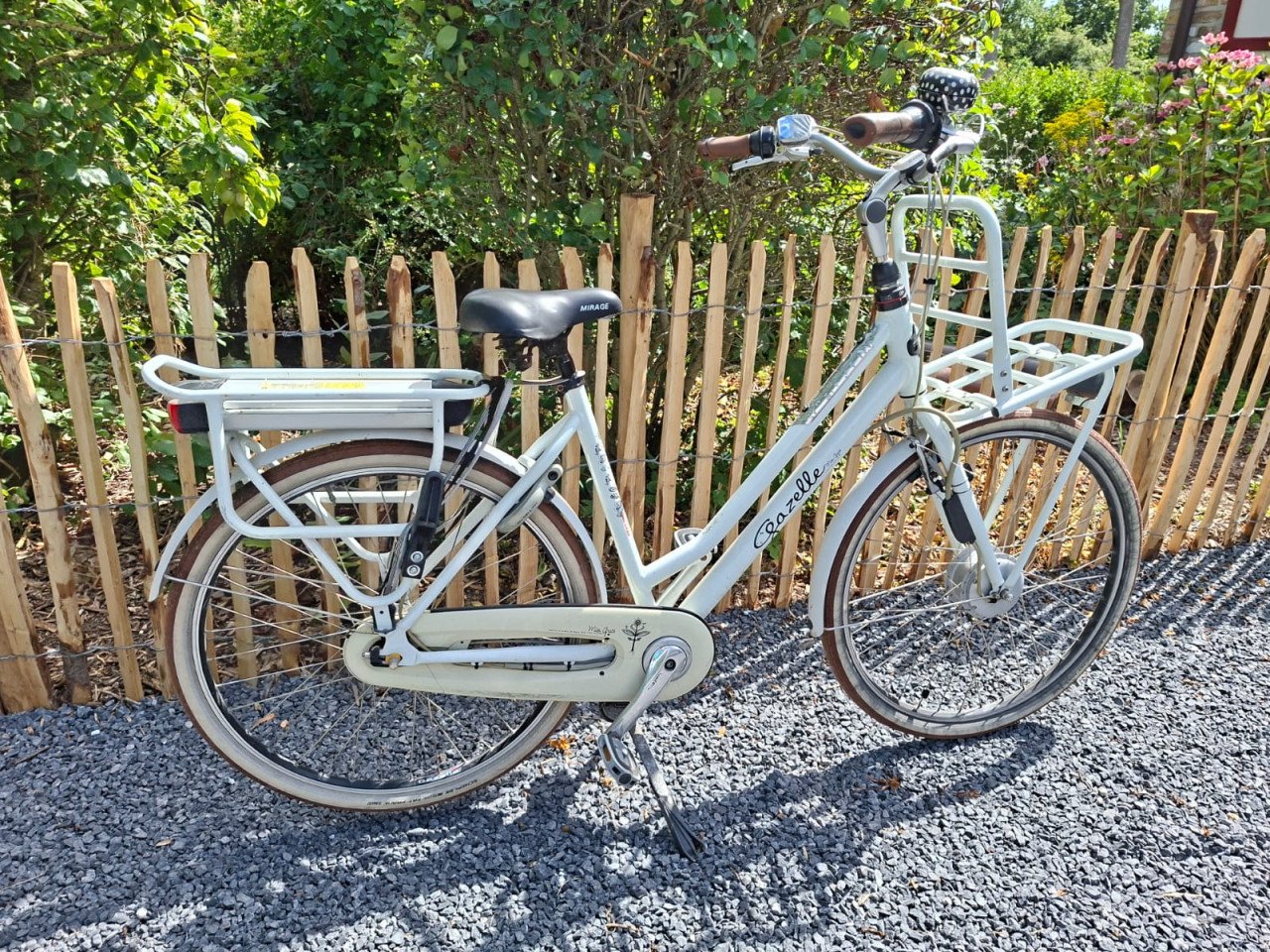 GERESERVEERD Elektrische fiets gazelle