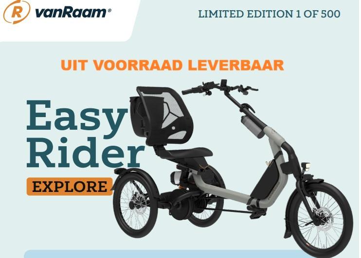 EASY RIDER EXPLORER 3 wiel fiets UIT VOORRAAD LEVERBAAR