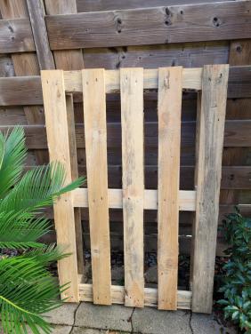 Gratis afhalen pallet