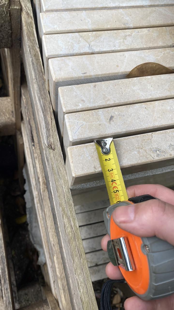 Traptreden marmer/graniet vijver/zwembadranden