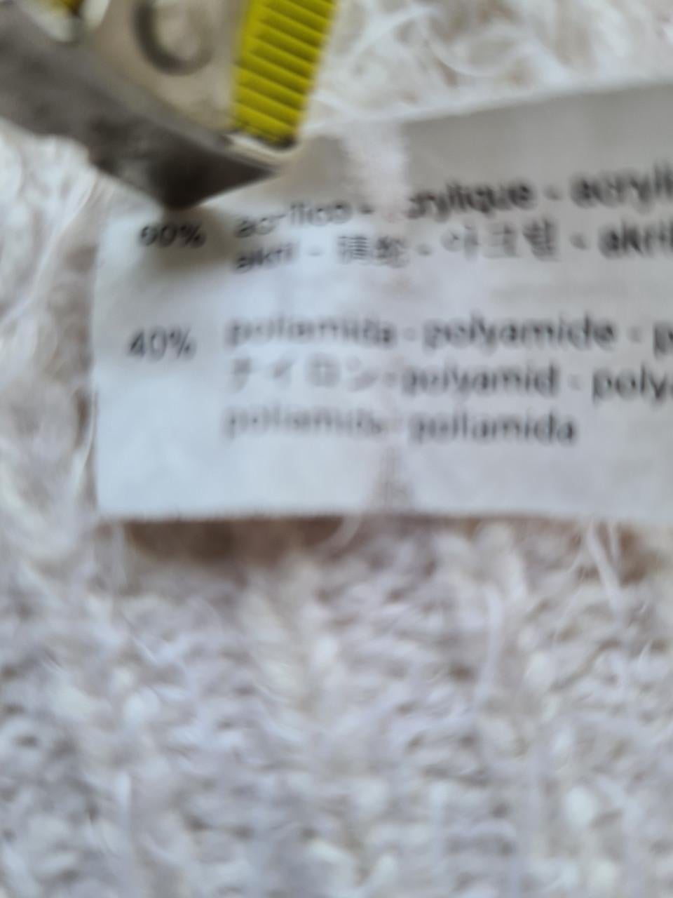 Bershka  zachte warme ecru , licht beige koltrui  Maat M