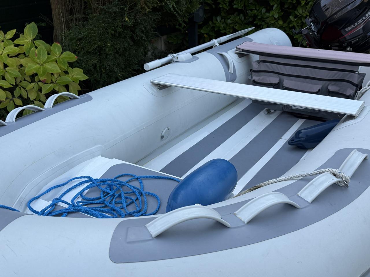 Zodiac Cadet 390 RIB Alu DL incl. suzuki25 pk en  handtrailer (kalf)