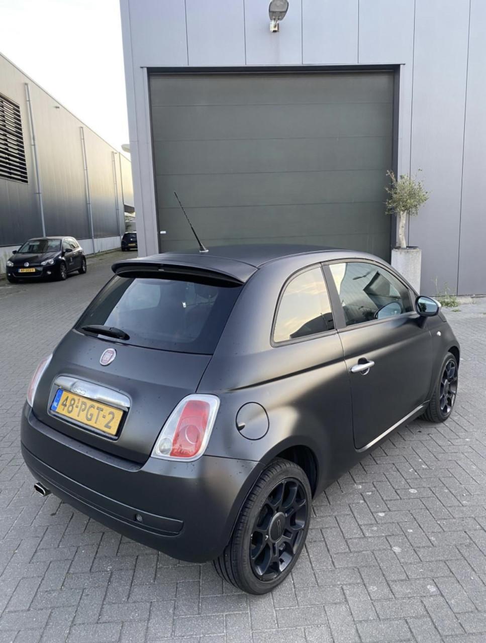 Fiat 500 0.8 2011 Zwart | 101.635 KM NAP | NIEUWE APK