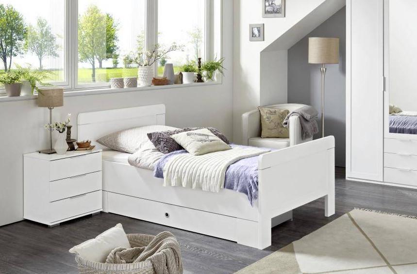 Senioren comfort bed 100 x 200 cm met instelbare lighoogte.