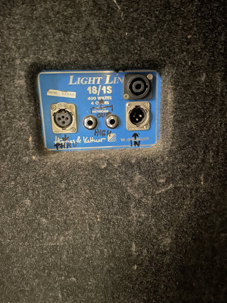 Hughes & Kettner Subwoofer-set