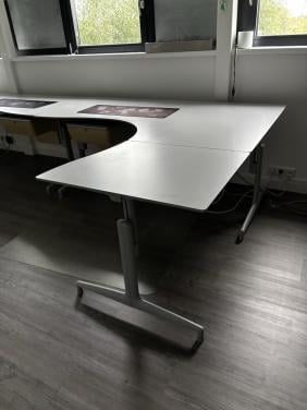 Klassieke grote Lensvelt Rizatto hoekbureau (s)