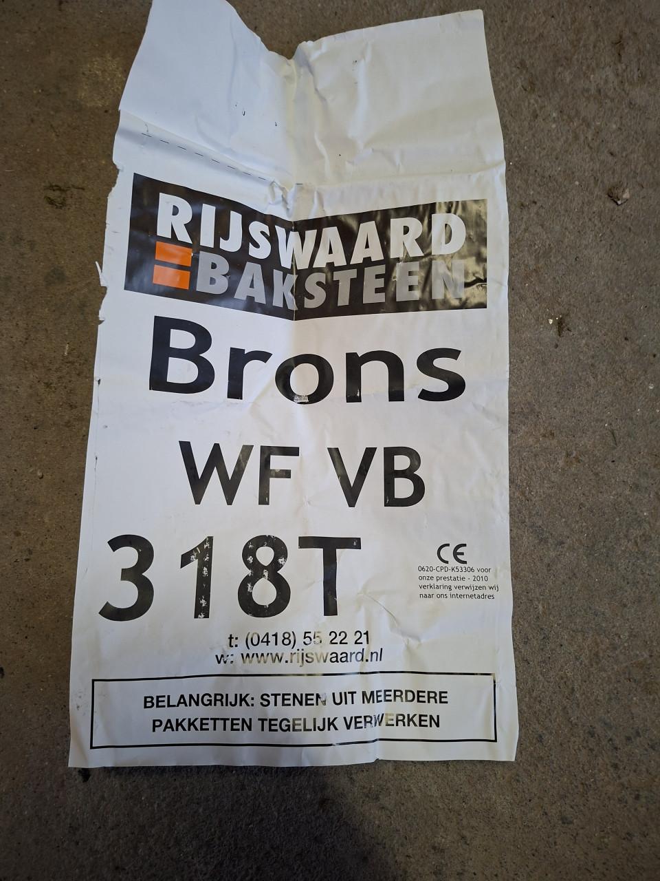 Nieuwe metselstenen WF