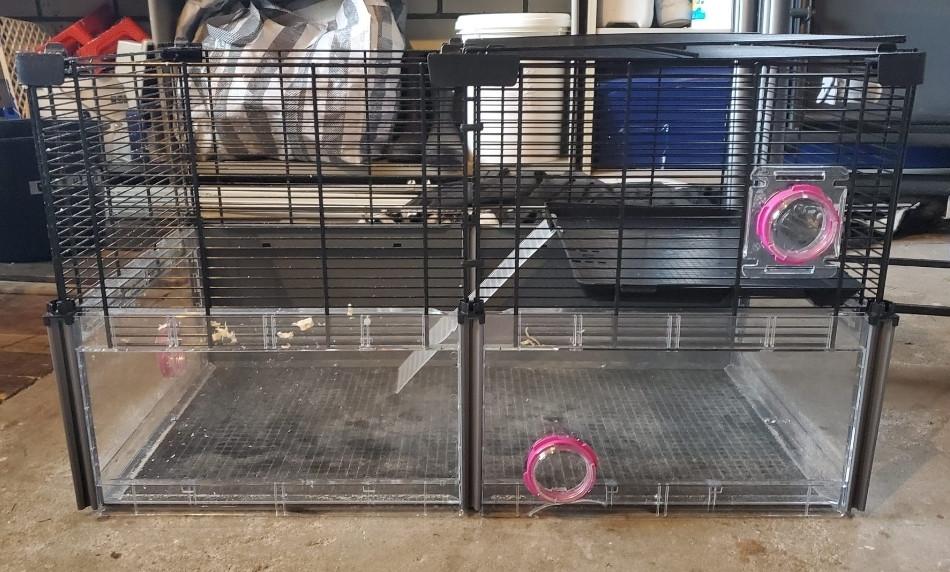 Zeer leuke complete hamsterkooi