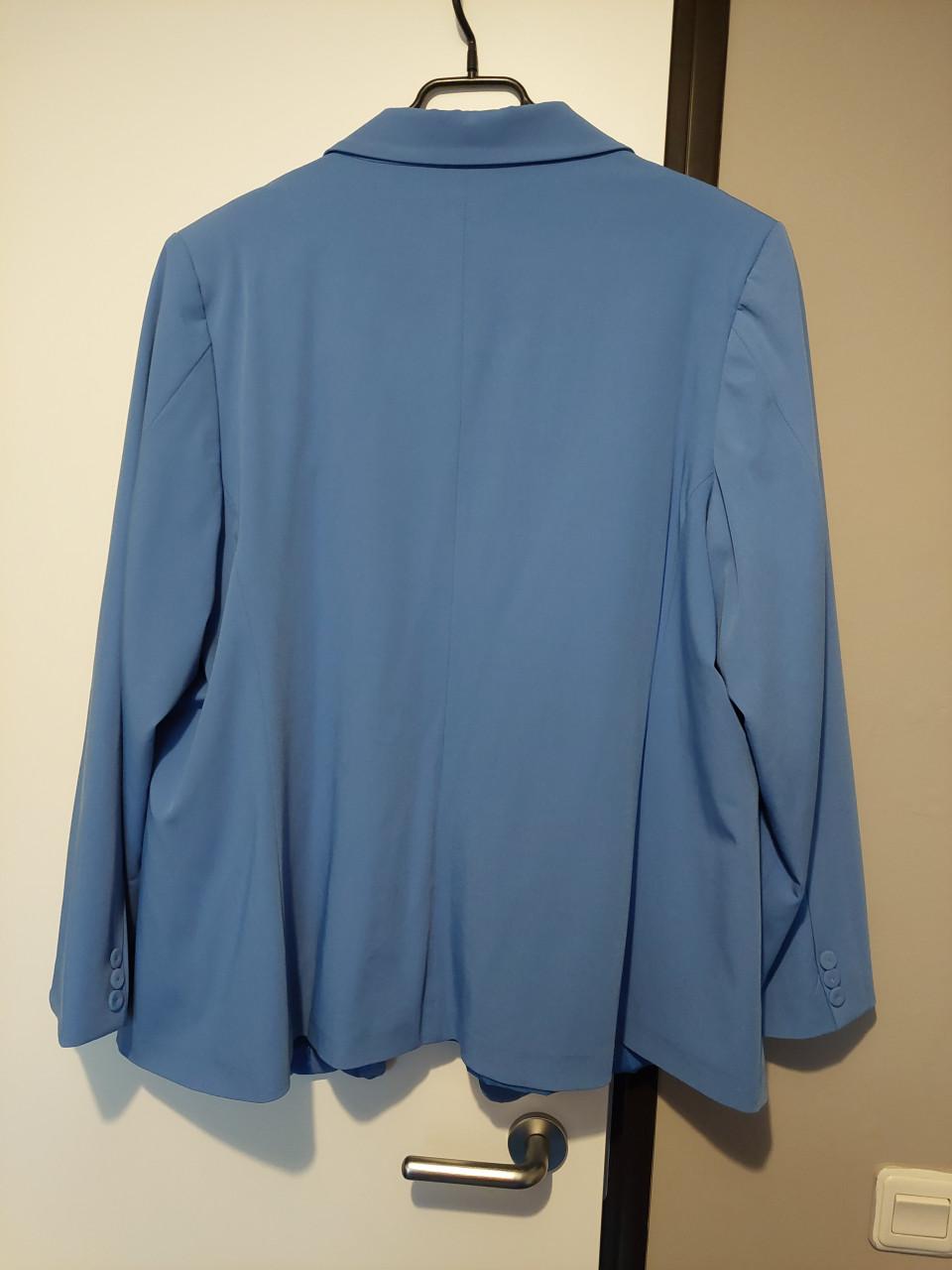 Mooie blauwe blazer nieuw maat 54