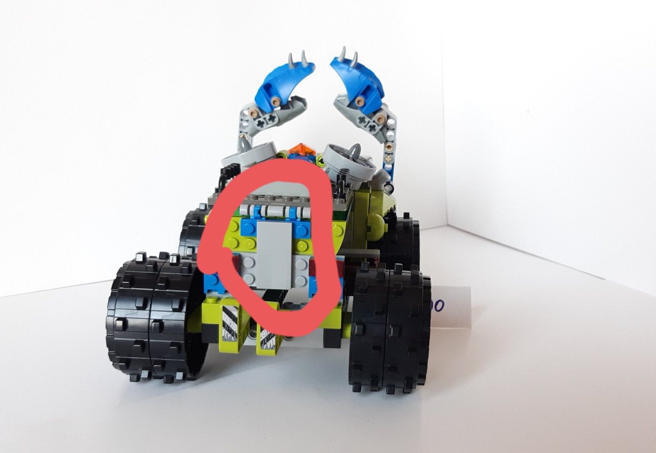 LEGO Power Miners  8190 : Klauwgrijper, Claw Catcher