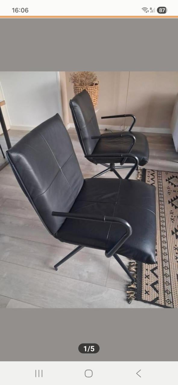 Lederen Xoon stoelen