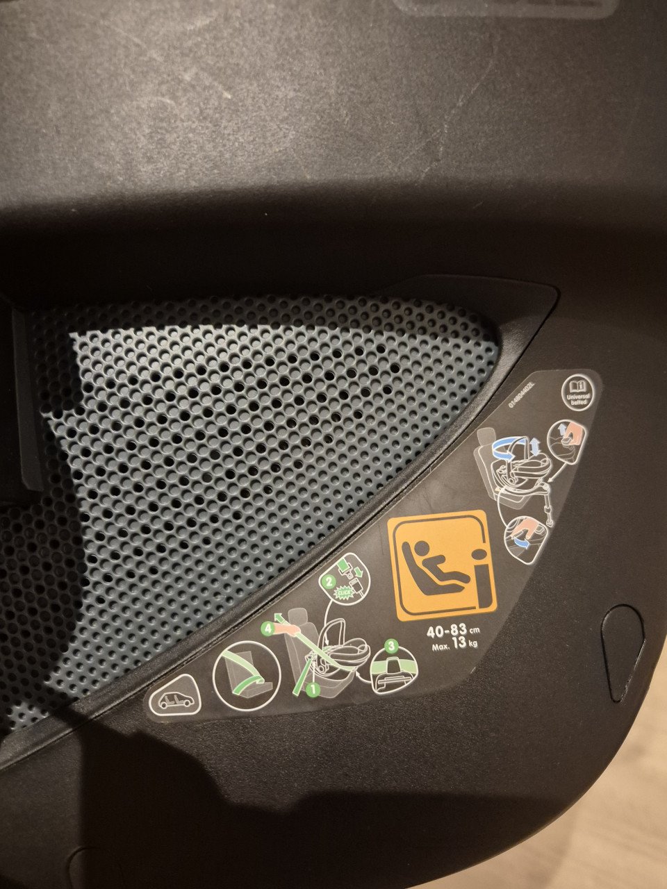 Maxi cosi Pebble 360 inclusief base en winterhoes