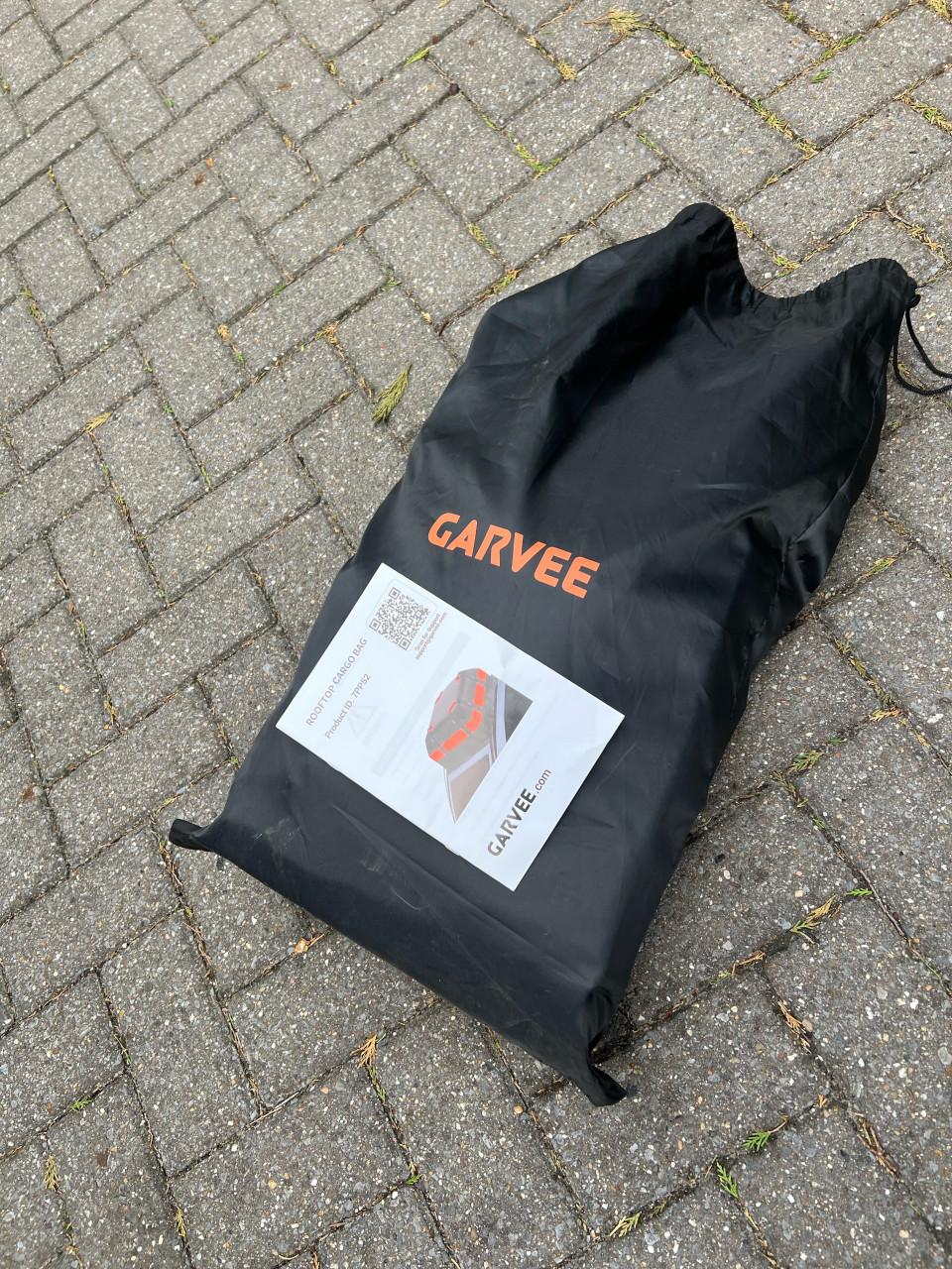 Opvouwbare daktas voor op auto met 560 liter ruimte
