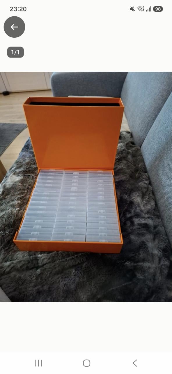Tekoop diamond panting op bergdoos