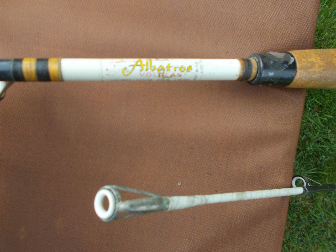 Tweedelige boothengel "ALBATROS" lengte 180 cm w.g. 250 gram