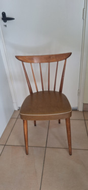 4 retro stoeltjes