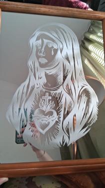 Uniek graveerwerk op maat op spiegels, glas en meer