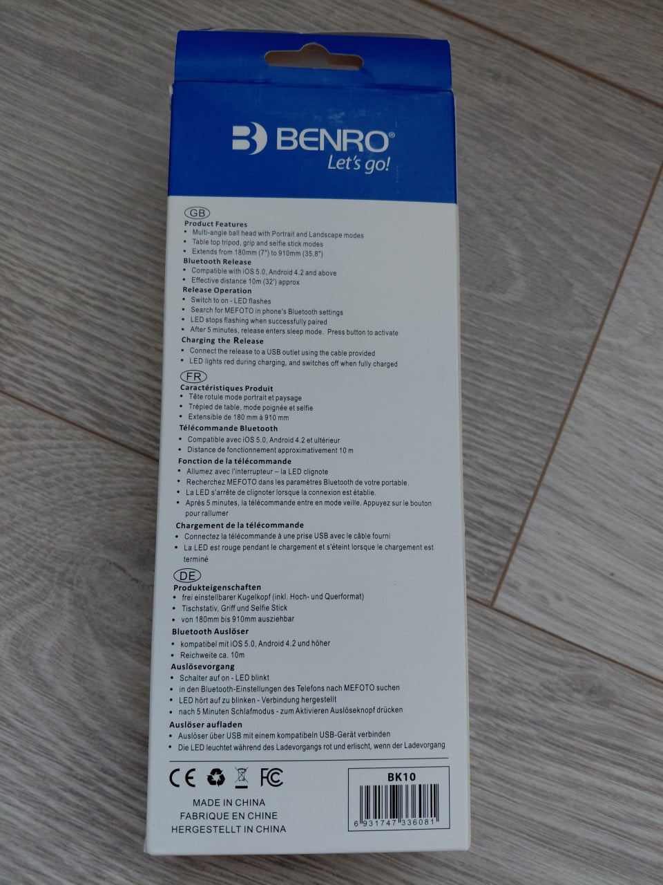 Selfistick/ministatief