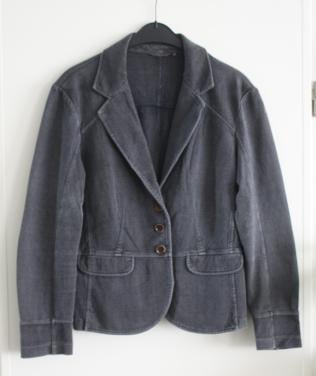 Donkergrijze blazer maat xl