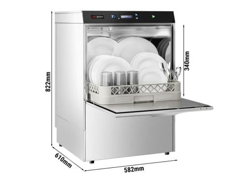 Dubbelwandige Horeca Vaatwasser