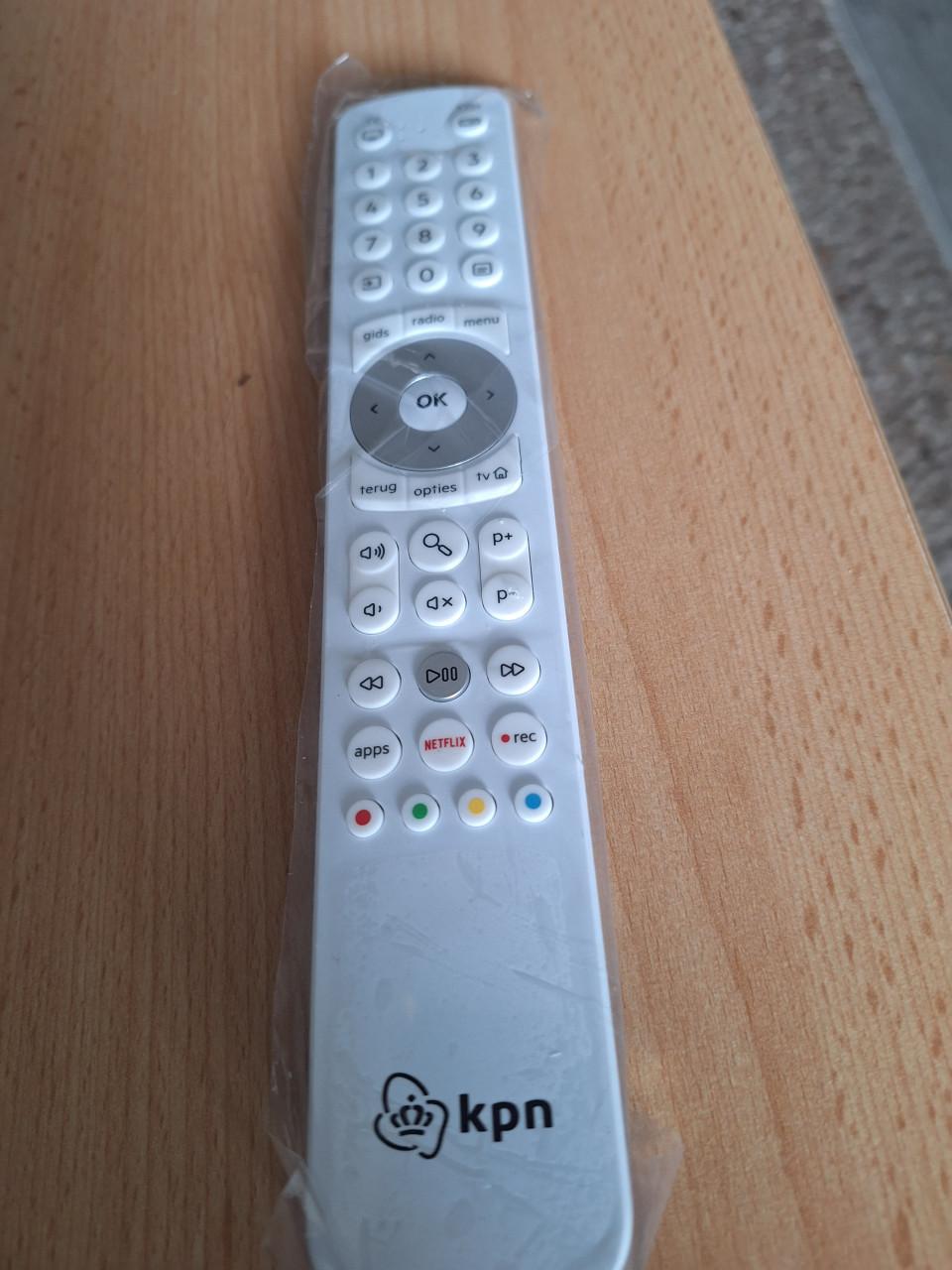 Kpn afstand  tv bediening