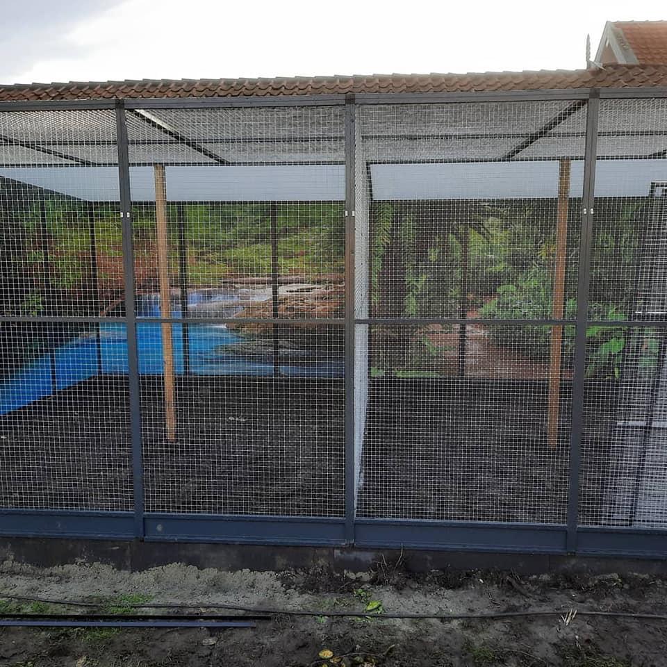 Voliere`s, verblijven,maatwerk......