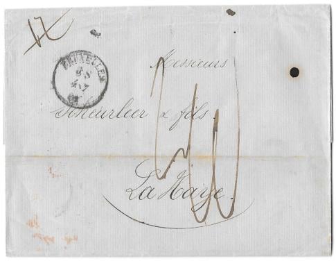 Voorloper Brussel - 's-Gravenhage 1861