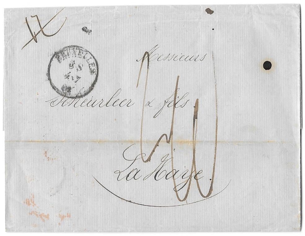 Voorloper Brussel - 's-Gravenhage 1861