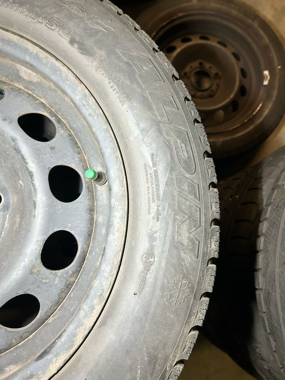 BMW 3-SERIE STALEN VELGEN MICHELIN WINTERBANDEN