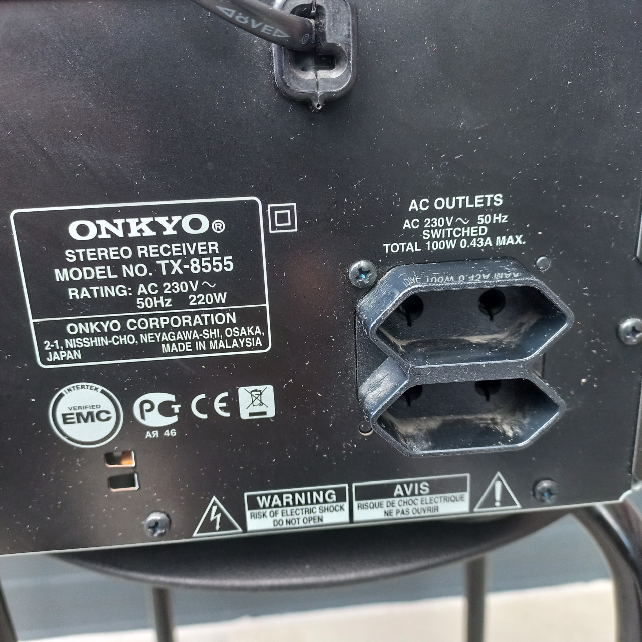 Onkyo TX 8555 2