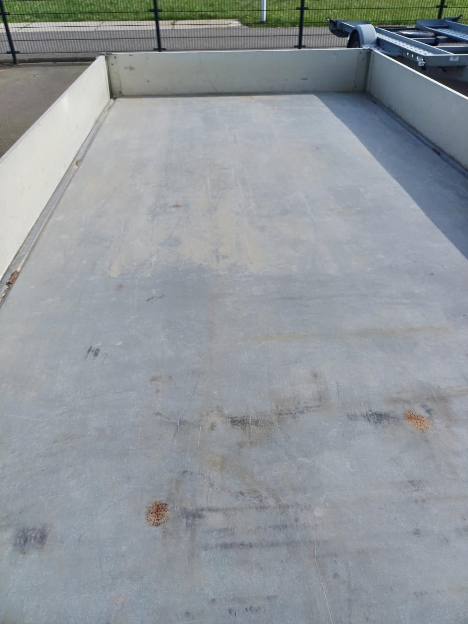 Saris plateauwagen/transporter met rijplaten 3000kg 406x210cm