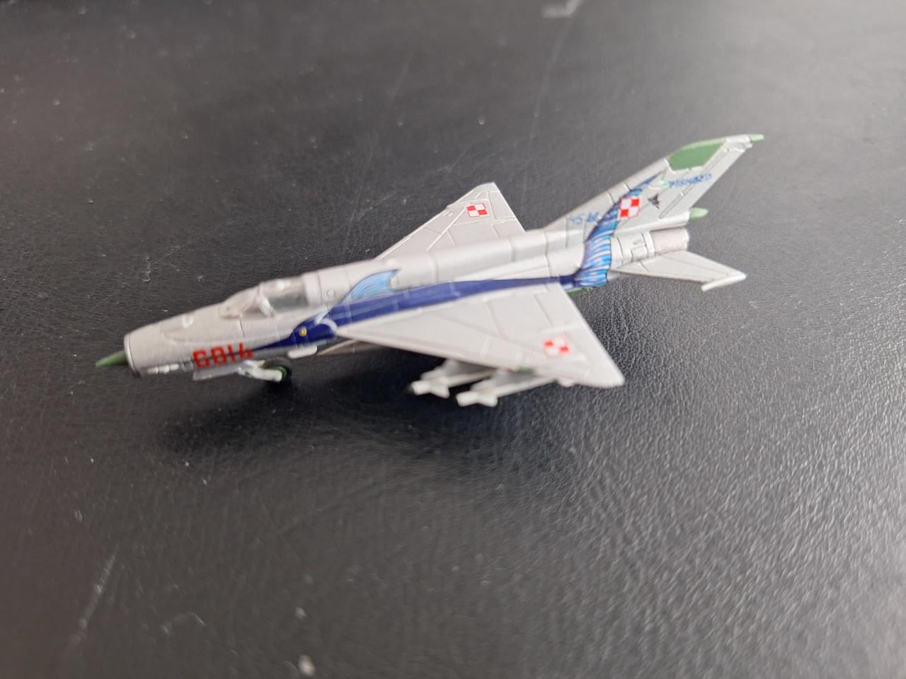 Diecast model MiG-21, 1:200