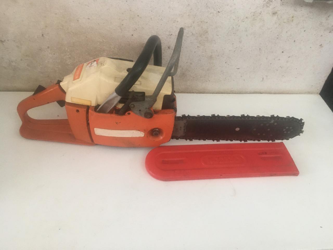 Oldtimer kettingzaag motorzaag husqvarna 44 44cc tweetaktmotor