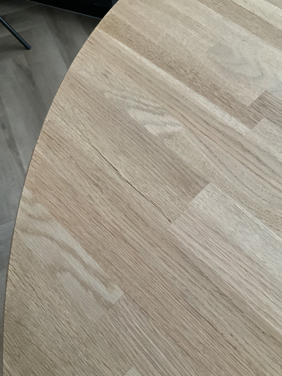 Ronde Eettafel eikenhout