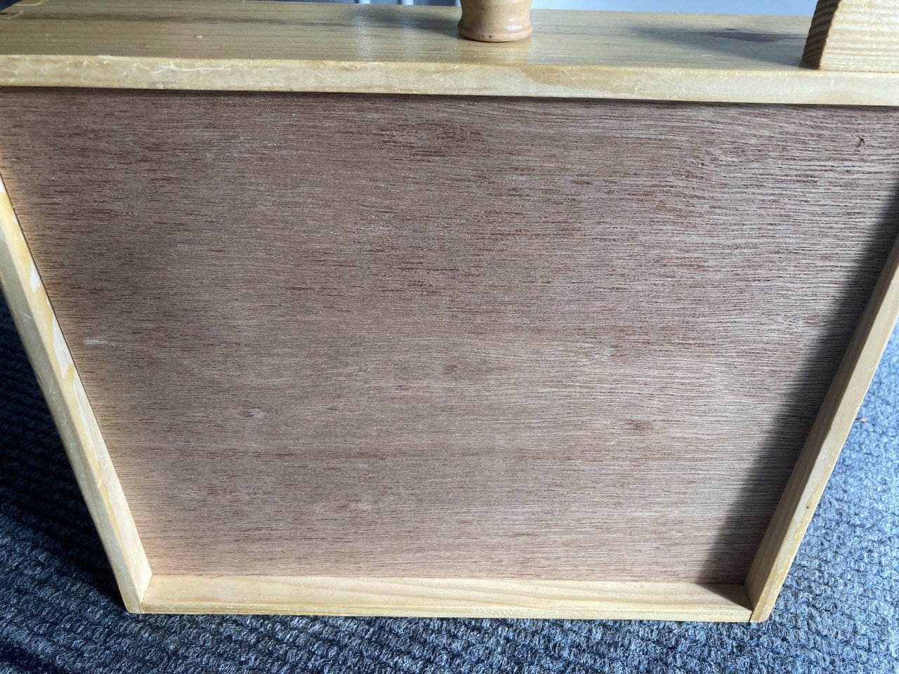 Vintage antiek houten flipperspel De Speeltuin en recent knikker labyrinth