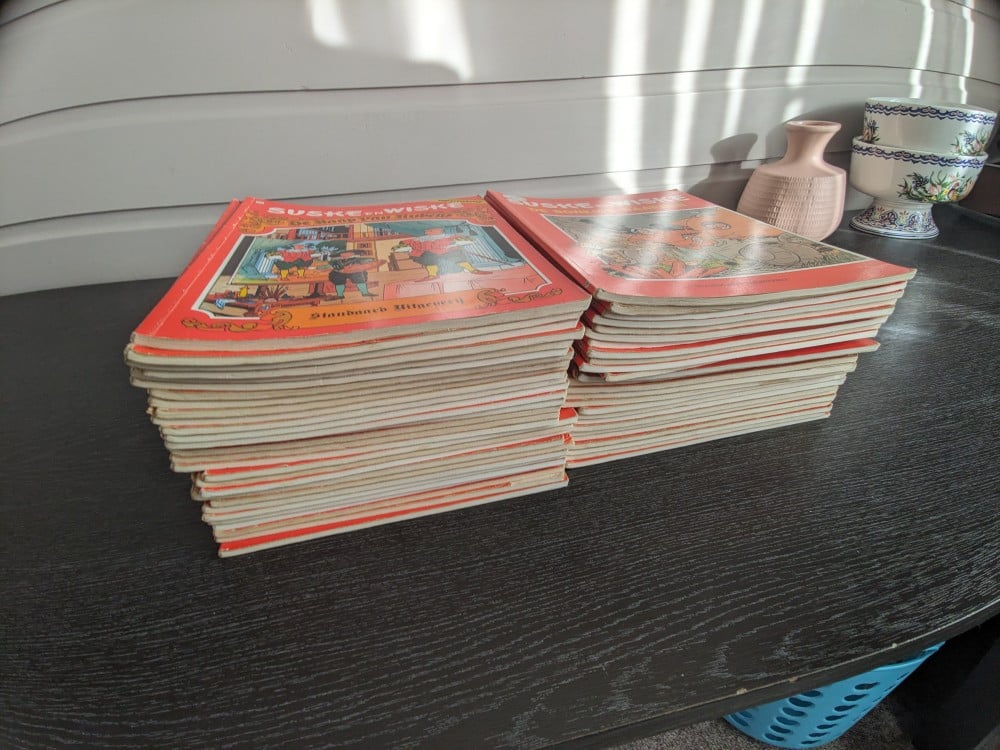 Stripboeken suske en wiske